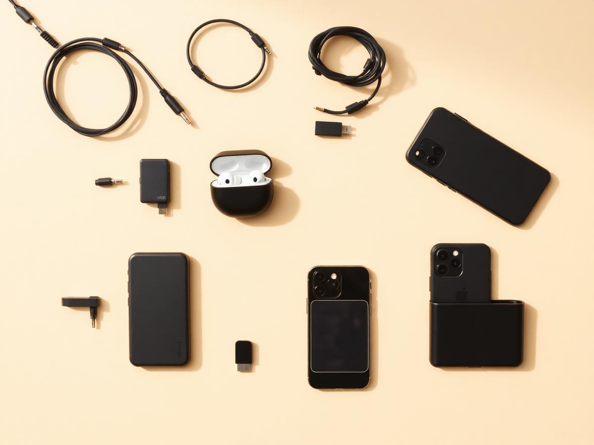 Accessories on display inside Phone Shop Ormskirk on Aughton Street